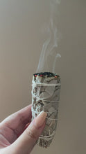 Load and play video in Gallery viewer, ORGANIC WHITE SAGE SMUDGE KIT
