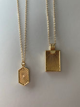 Load image into Gallery viewer, Hexagon Medallion Necklace
